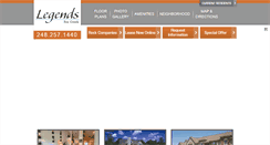 Desktop Screenshot of legendsfoxcreek.com