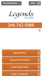 Mobile Screenshot of legendsfoxcreek.com